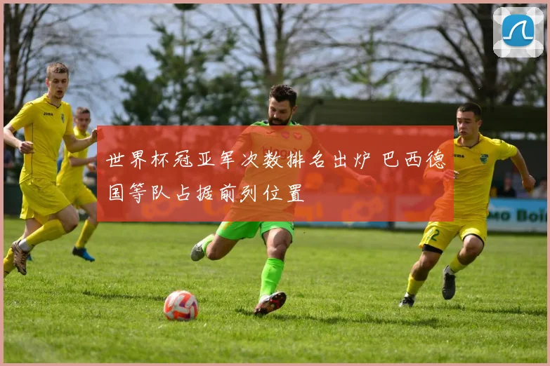 世界杯冠亚军次数排名出炉 巴西德国等队占据前列位置
