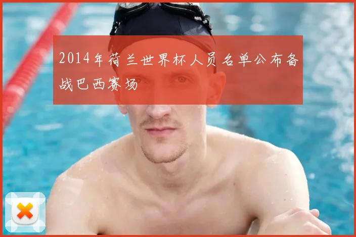 2014年荷兰世界杯人员名单公布备战巴西赛场